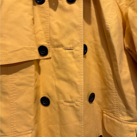 Pendleton Yellow short Trench Coat - Picture 4 of 4